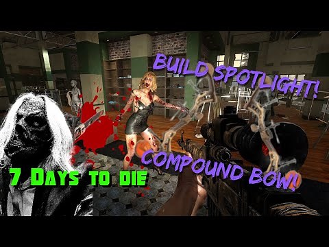 Ultimate Compound Bow Build in 7 Days to Die | Armor, Buffs, Skills & More!
