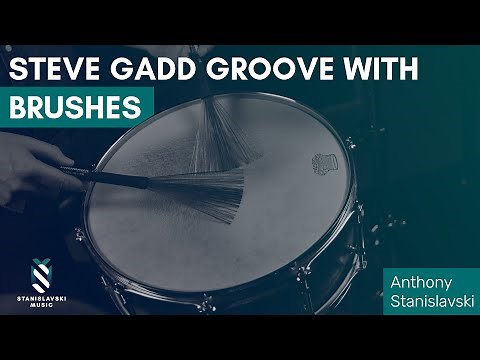 Steve Gadd groove with Brushes - Free Drum Lesson