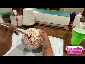 String Ornament DIY