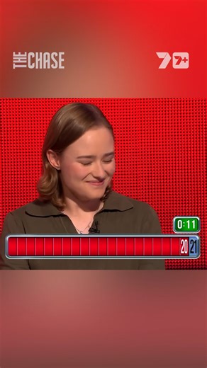 We rarely see this...the pressure on Chasers is very real. We salute you quiz titans! New #TheChaseAU weekdays at 5pm on @channel7 & @7plus https://7plus.app.link/Stream-7plus | Channel 7