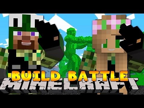 Minecraft - BUILD BATTLES - ARMY TANKS!