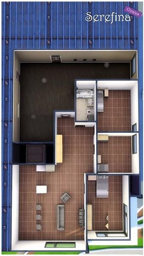 920 Medina Studios - 3 Floorplans || The Sims 4 || ts4