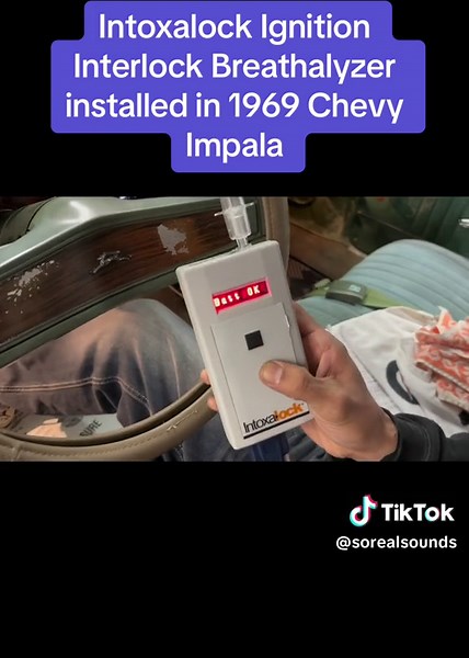 1969 Chevy Impala Intoxalock Ignition Interlock Breathalyzer Installation