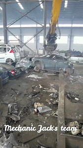 Scrapped Car Process #mechanic #mechanicjack #scrapped #process | Mechanic Jack's team