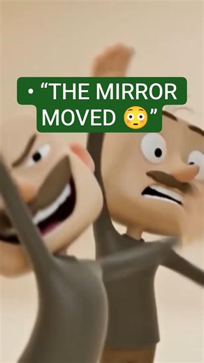 Mirror Glitch Caught on Camera 😱 | 3D Cartoon Short