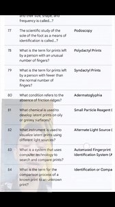 Dactyloscopy Identification #criminologytalks @topfans | Criminology Talks