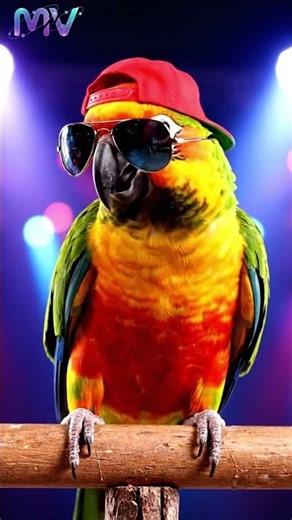 Eminem Parrot? 🦜🎤 Rapping Bird Goes Viral! #rappingparrot #hiphop #eminem #funnybirds #animals