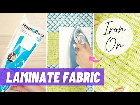 Laminate Your Own Fabric with Iron-On Vinyl - Cheaper Than Buying? *Not Sponsored*