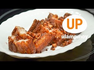 Crispy Garlic PORK BELLY — Ulam Pinoy #31【HD】