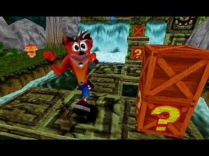 Crash Bandicoot (PS1) in Unity - Gameplay Testing