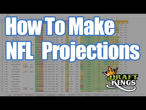 DraftKings Strategy - How To Make NFL Projections