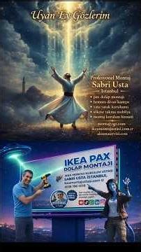 Uyan ey gözlerim Sabri usta tarafından yapılmıştır Ikea pax dolap montajı hemnes divan kanepe montaj