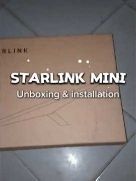 Starlink Mini Unboxing & Installation 🚀 | Setup From Box to Mount #Starlink #StarlinkMini #Tech