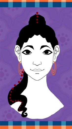 Kylee on Instagram: "Minoan dress up! * #ancientgreece #minoanartinspiration #digitalart #art #artistsofinstagram #drawing #doodles #animation"
