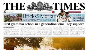 Friday's Newspaper Front Pages