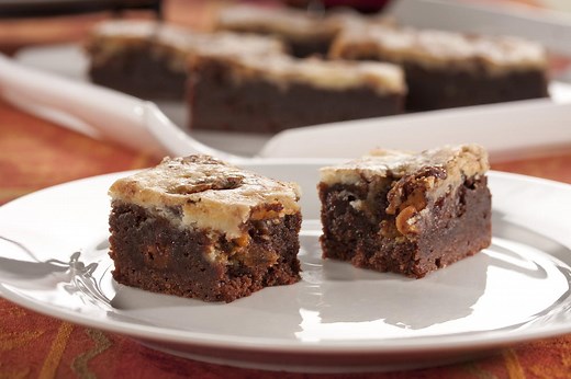 Fudge Cheesecake Bars