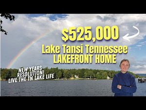 LAKE FRONT HOME $525K, Lake Tansi Tennessee!