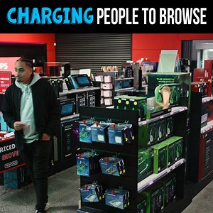 482K views · 10K reactions | When there's a charge for browsing... 藍 #retail | Viva La Dirt League | Facebook