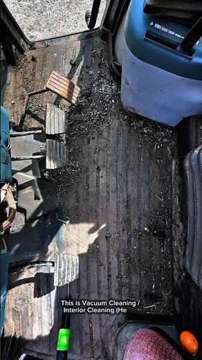 Heavy Equipment Cab Deep Cleaning | Industrial Vacuum Process Satisfying Results