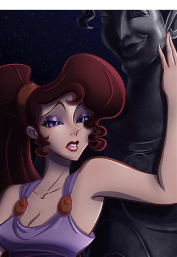Got the urge to draw Megara after watching the Hercules for the 100th time😛 First piece of spring break 😎 . . . #art #timelapse #megara #hurcules #disneyart