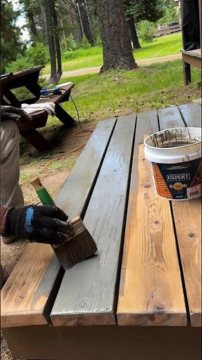 4 steps to restore a deck. #diy