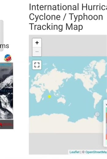 International Hurricane / Cyclone / Typhoon Tracking Map on 31st March - Cyclocane.com