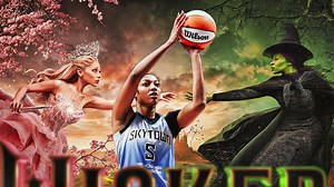 Sky star Angel Reese appears in Wicked movie commercial