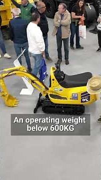 Komatsu Micro excavators at Samoter 2026