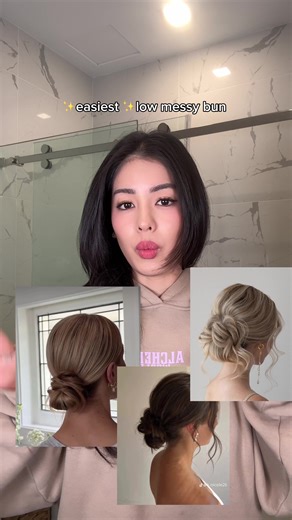 Low Messy Bun: Easy Tutorial for Effortless Style