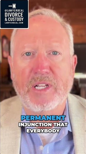 Permanent Injunctions Explained: Child Support Example #shorts