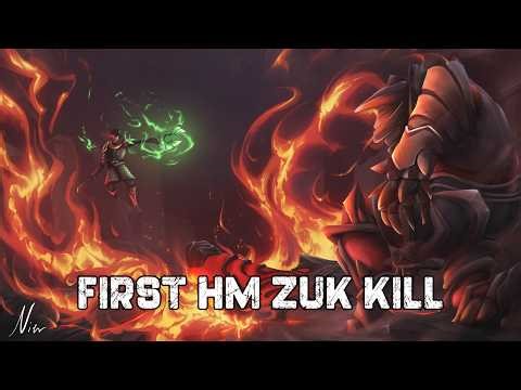 My first Hard Mode Zuk kill with Magma Core Drop