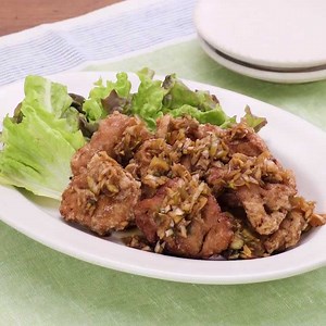植物性食品だけで作る！ 大豆ミートの油淋唐揚げのレシピ動画・作り方 | デリッシュキッチン