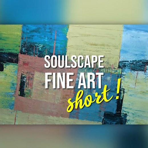 Easy Palette Knife Acrylic Painting / Abstract for Beginners / 141