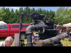2 Unique Hit & Miss Gas Engine Creations at the Bernardston Show 2019 by Stiles Bradley