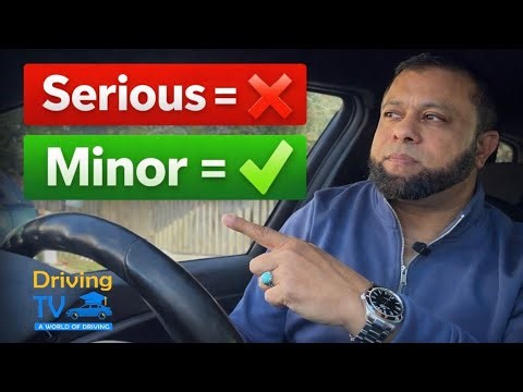 Serious Faults vs Minor Faults - What Fails You In The Driving Test