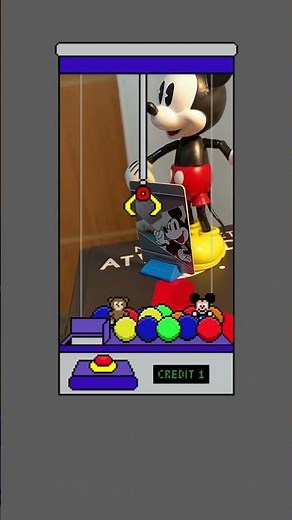 Pixel claw Machine #gaming #machine #pixel #fliperama #claw