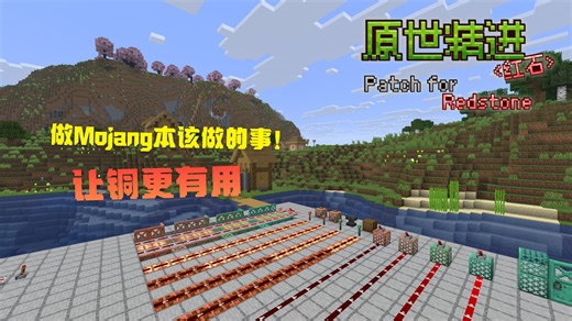 【我的世界】本应如此！让新方块不再只是装饰【模组发布 原世精进：红石】
