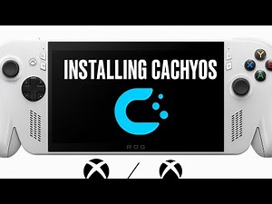 Installing Cachyos handheld on the rog ally xbox | Gaming testing |
