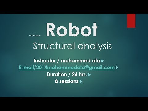 02- Robot Structural Analysis Professional - Import From Revit & Autocad