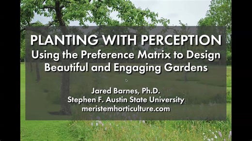 Jared Barnes on Planting with Perception