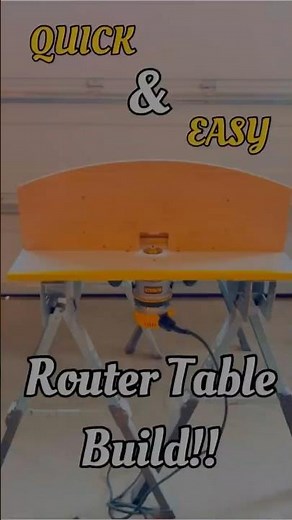 QUICK and EASY Router Table Build! 🛠️