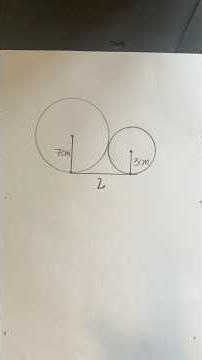 Find the Distance Between Two Circle Centers