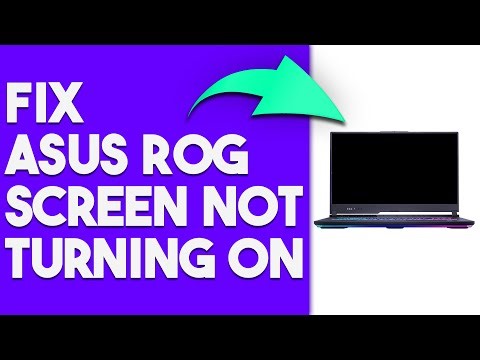How To Fix Asus ROG Screen Not Turning On (Easy Steps To Solve Asus ROG Screen Won't Turn On)