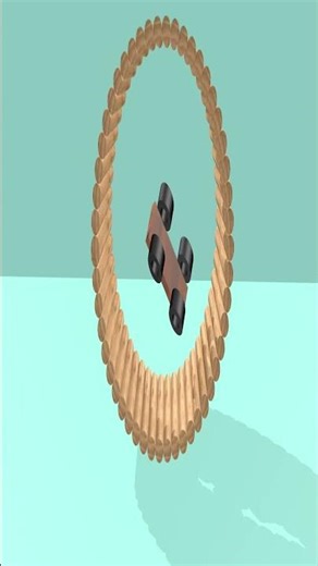 Homemade Car Simulation: Testing Multiple Speeds on a Wooden Circular Track #crash #collider