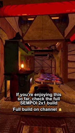 SEMPOI 2x1 – Mini China Wall & Stair Bunker | Rust Base 2025