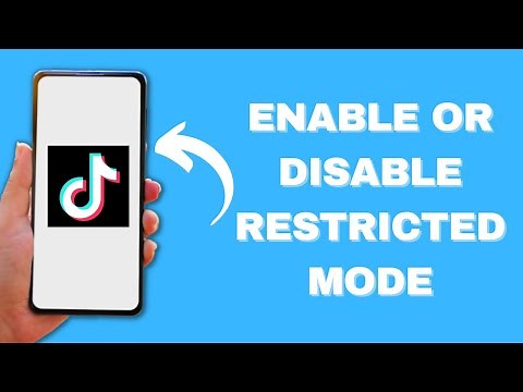 How to Enable or Disable TikTok Restricted Mode | TikTok NSFW