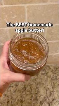 How to make & can APPLE BUTTER! 🍎 #canning #applebutter #fall #homecanning #homestead