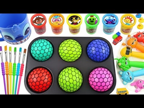 🔥 Satisfying DIY! How To Make LARGE Rainbow Slime Balls with Net & Candy 🍭✨ | Funny Sprunki ASMR