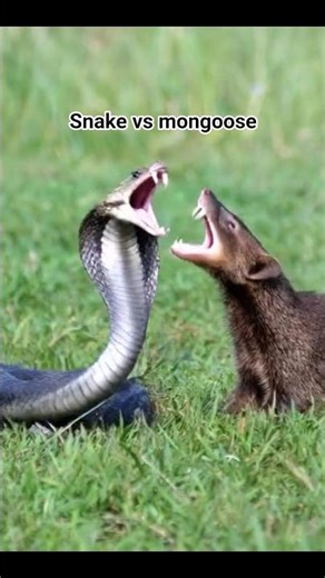 snake vs mongoose fight #facts #fighting
