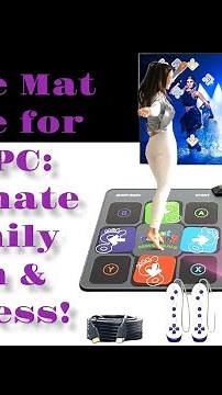 Dance Mat Game for TV/PC: Ultimate Family Fun & Fitness!